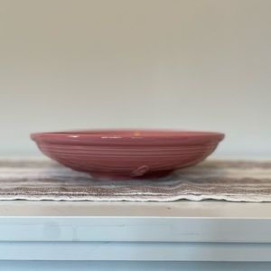 Fiestaware vintage rose serving bowl